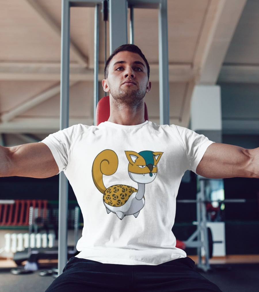 Jacksonville Jaguars Pokemon Fusion Cartoon T-Shirt