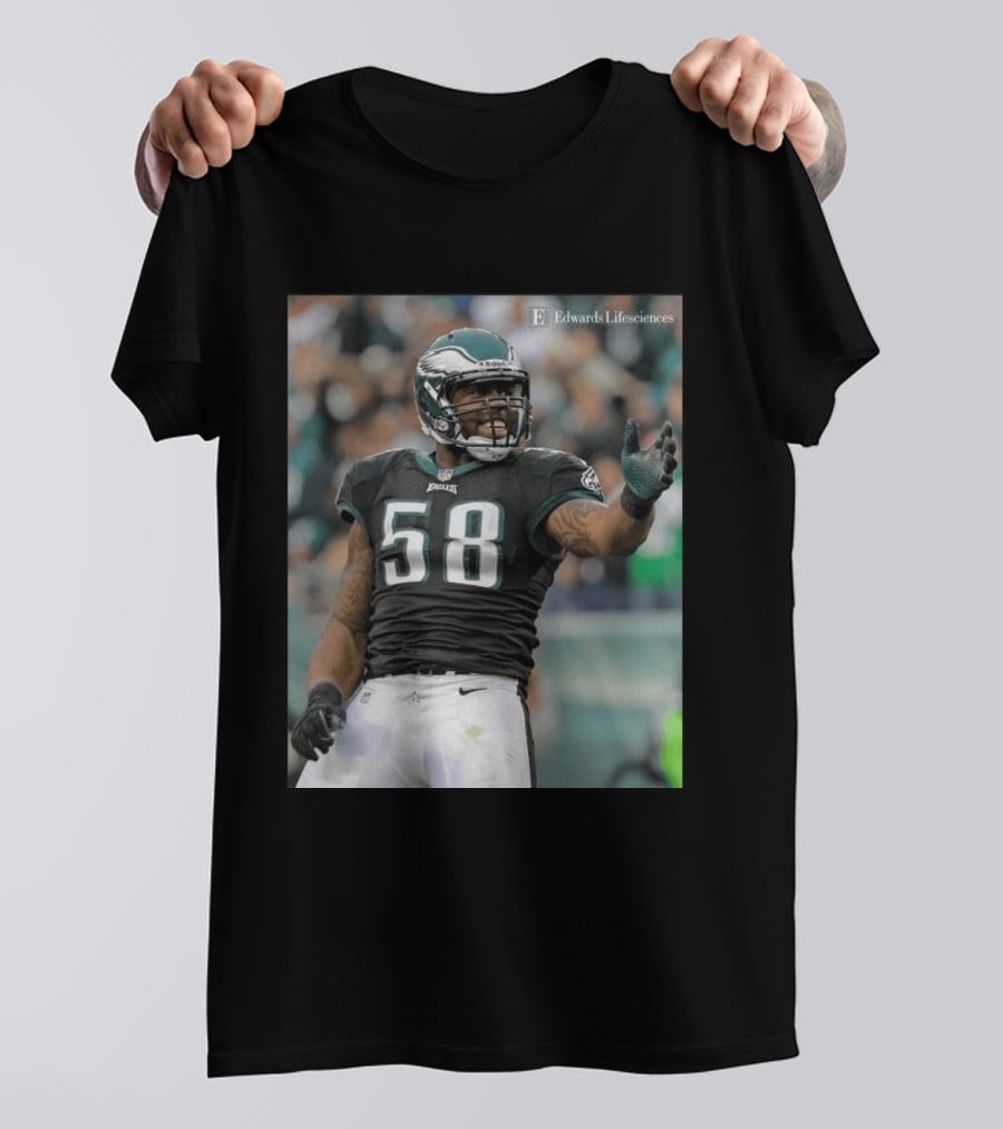 Philadelphia Eagles Legend Trent Cole Happy Birthday Celebration T-Shirt
