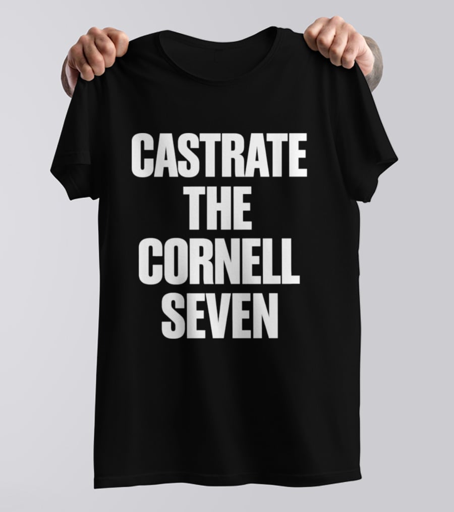 Justice For Jane Doe Castrate The Cornell Seven T-Shirt