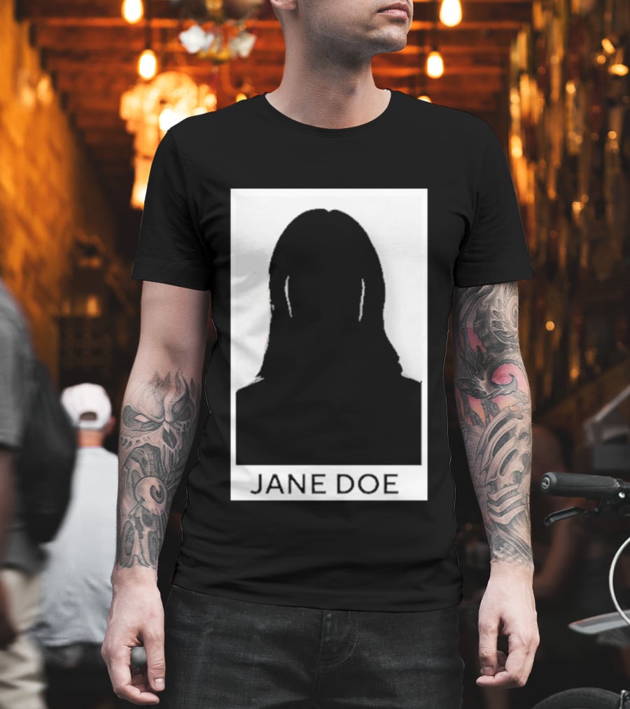 Justice For Jane Doe Silhouette Recognition Movement T-Shirt