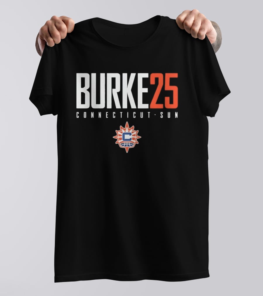 Connecticut Sun Burke 25 WNBA Basketball T-Shirt