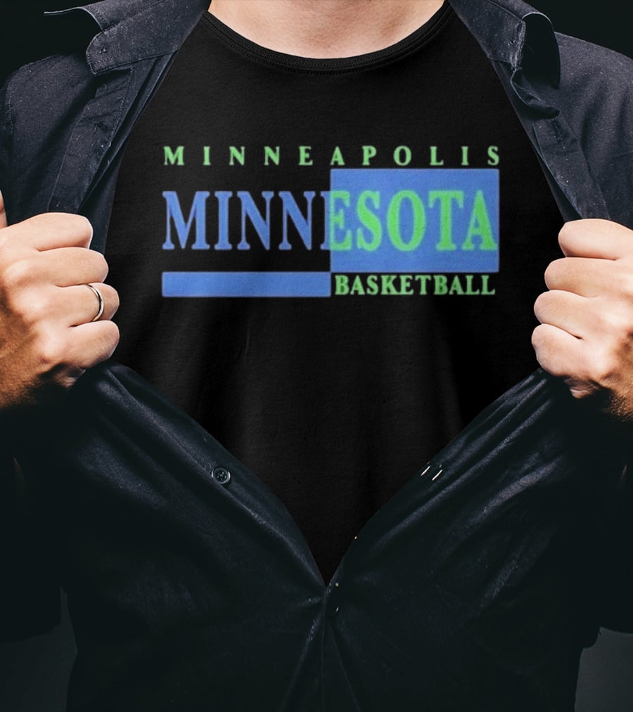 Minneapolis Minnesota Basketball Team Sports Fan Gear T-Shirt