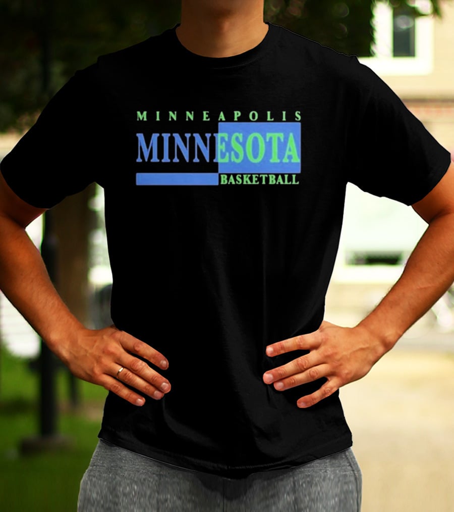 Minneapolis Minnesota Basketball Team Sports Fan Gear T-Shirt