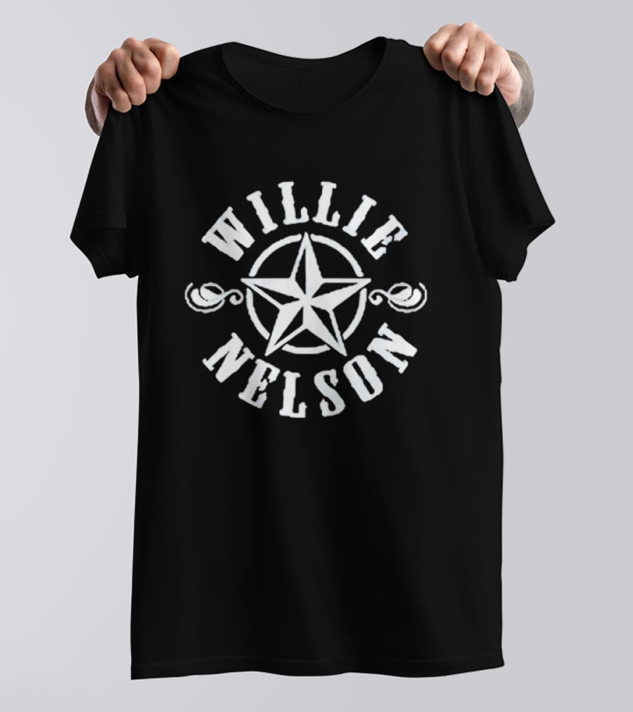 Willie Nelson Star Vintage Country Music T-Shirt