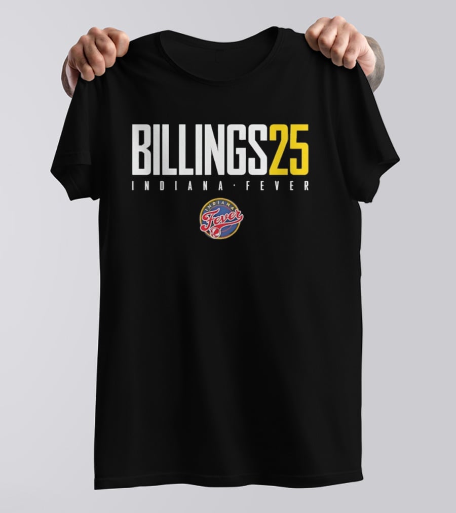 Billings 25 Indiana Fever WNBA Fever T-Shirt