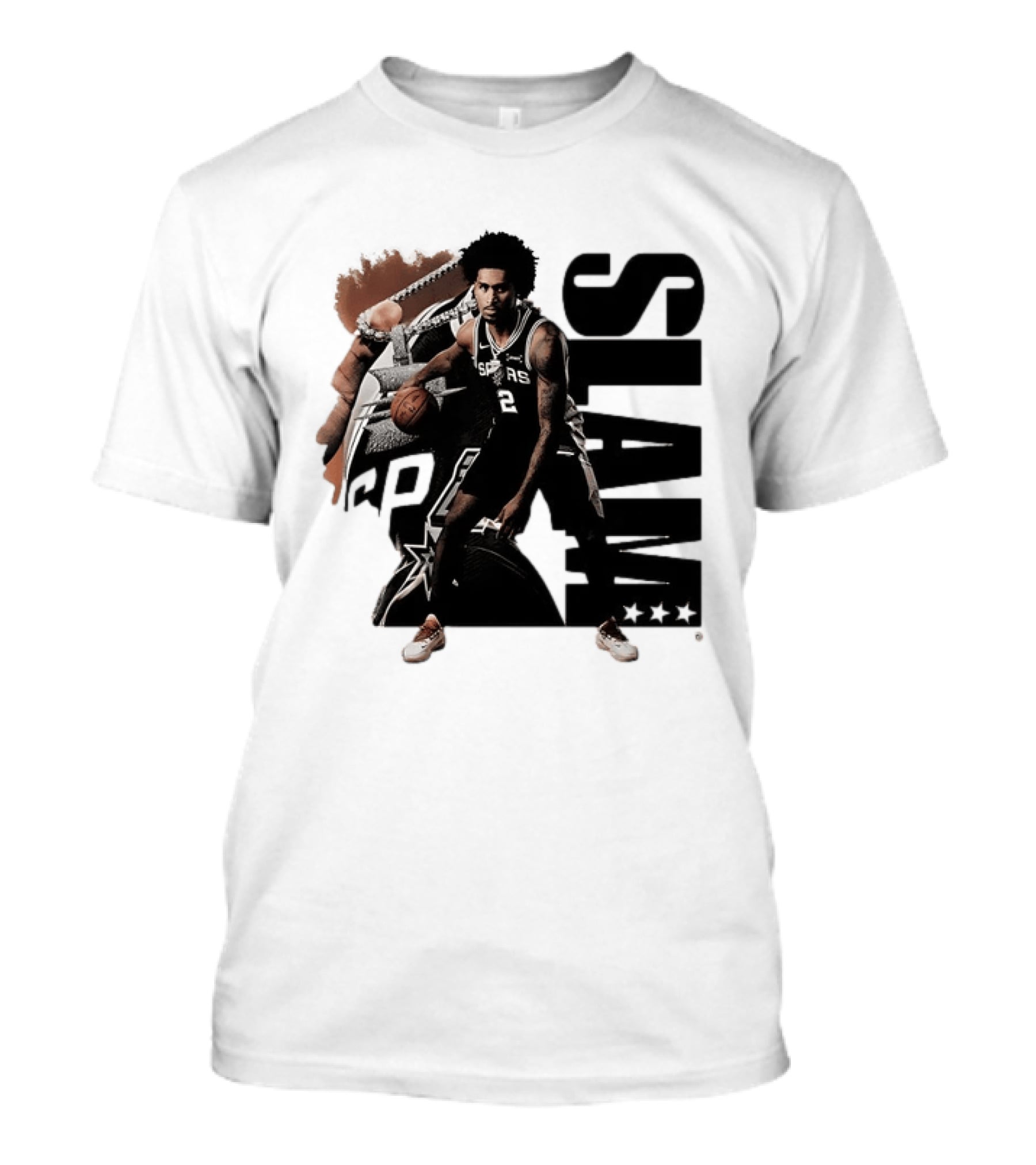 Dylan Harper 2 San Antonio Spurs SLAM 264 NBA Basketball T-Shirt
