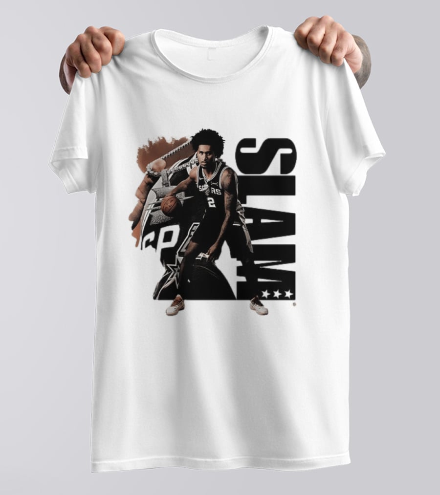 Dylan Harper 2 San Antonio Spurs SLAM 264 NBA Basketball T-Shirt