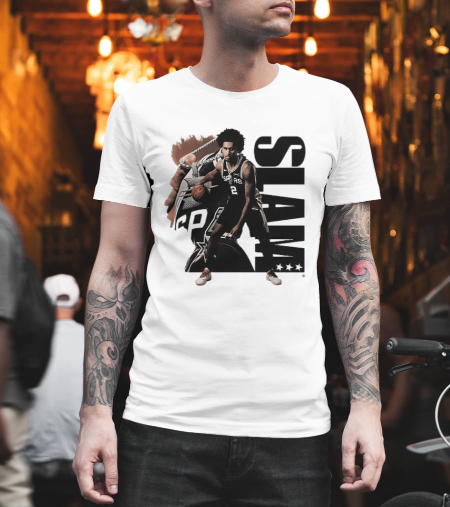 Dylan Harper 2 San Antonio Spurs SLAM 264 NBA Basketball T-Shirt
