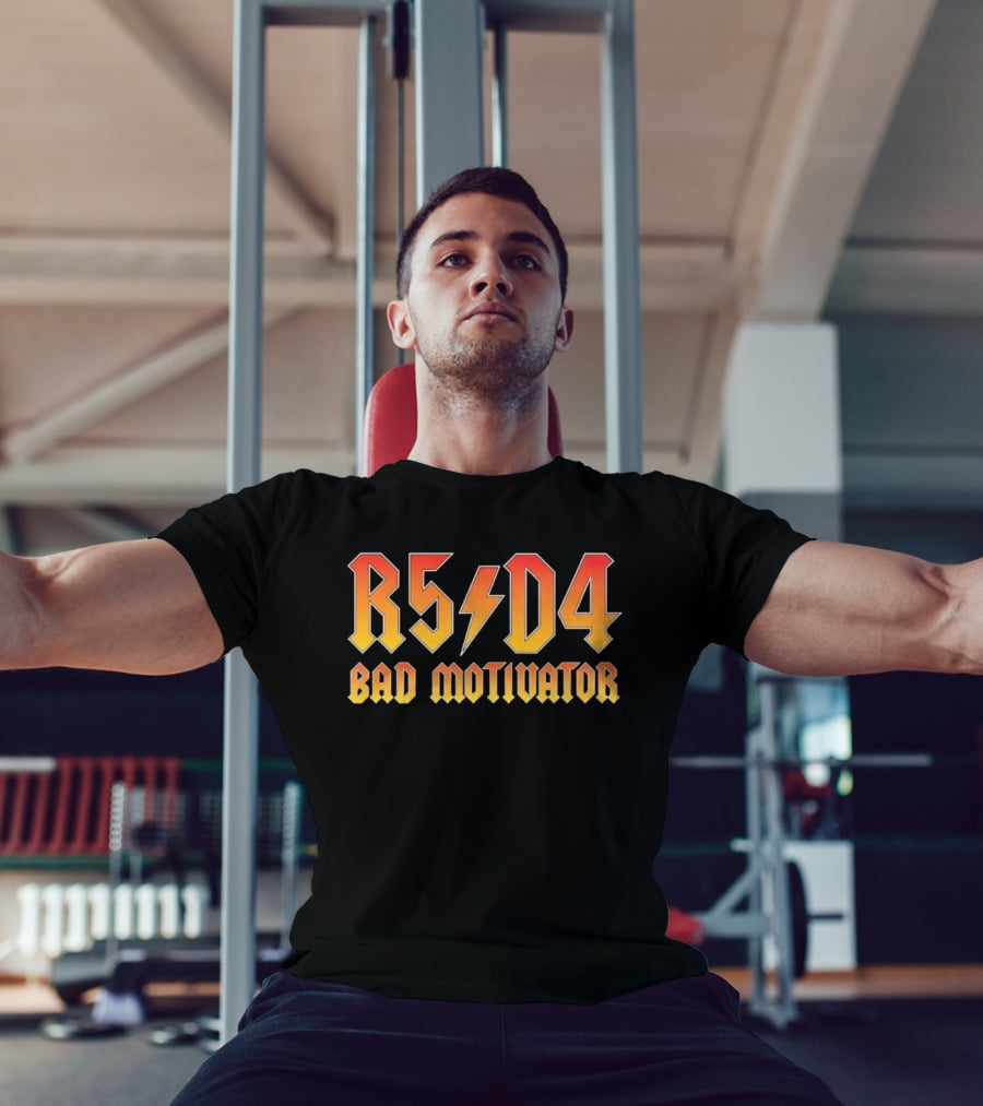 R5 D4 Bad Motivator Star Wars Droid Astromech Retro Pop Culture T-Shirt