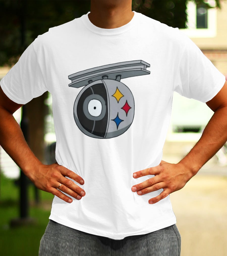 Pittsburgh Steelers Pokémon Sentret Steel Football Stadium Jumbotron T-Shirt