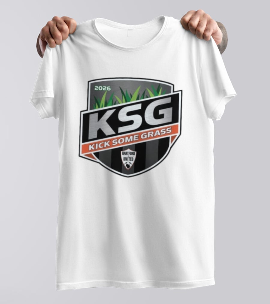 Hartford United KSG Kick Some Grass 2026 Soccer T-Shirt