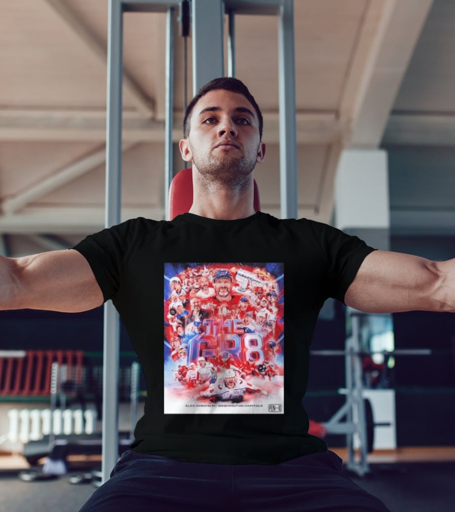 Alex Ovechkin The Gr8 Washington Capitals Open Ice Champions T-Shirt