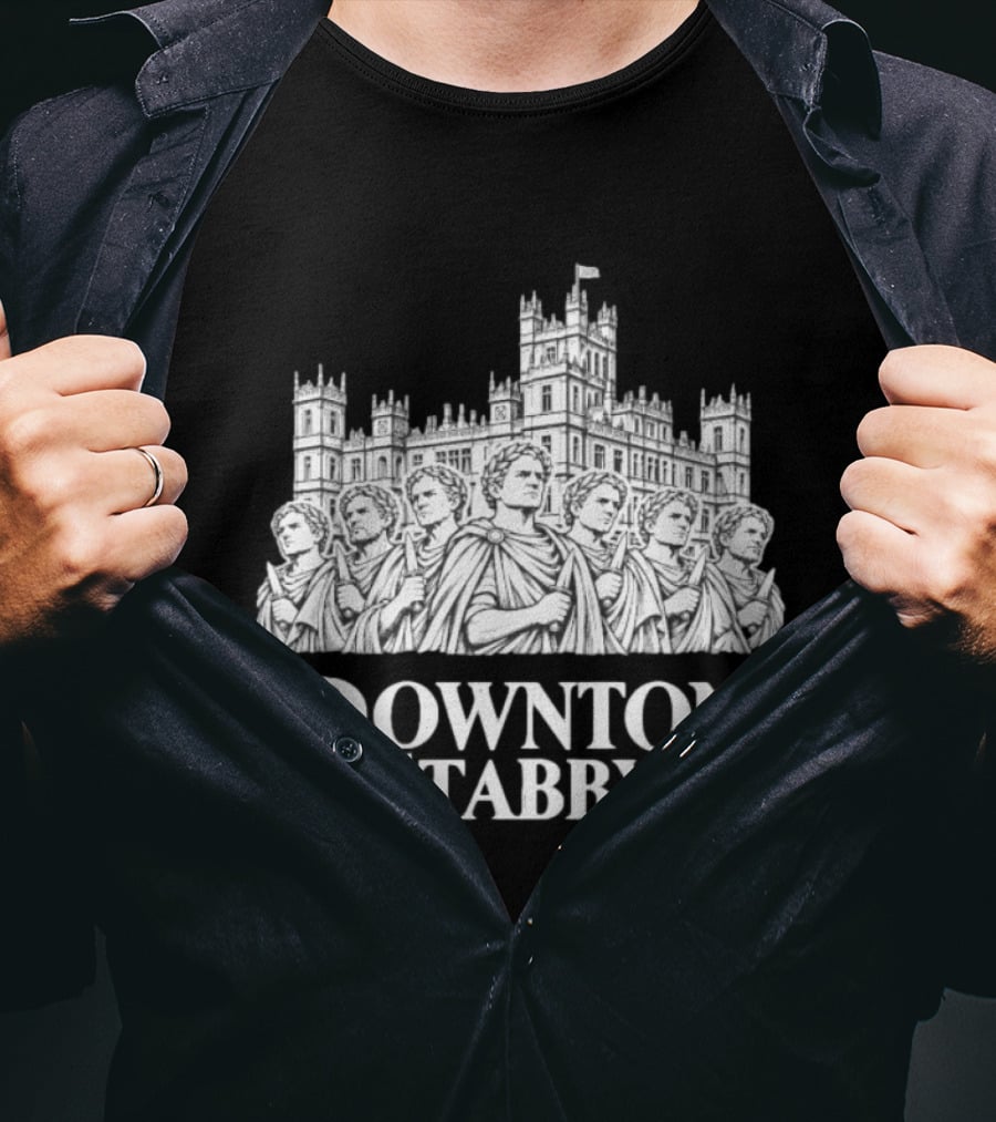 Roman Downton Stabby Julius Caesar Assassins Ancient Rome T-Shirt