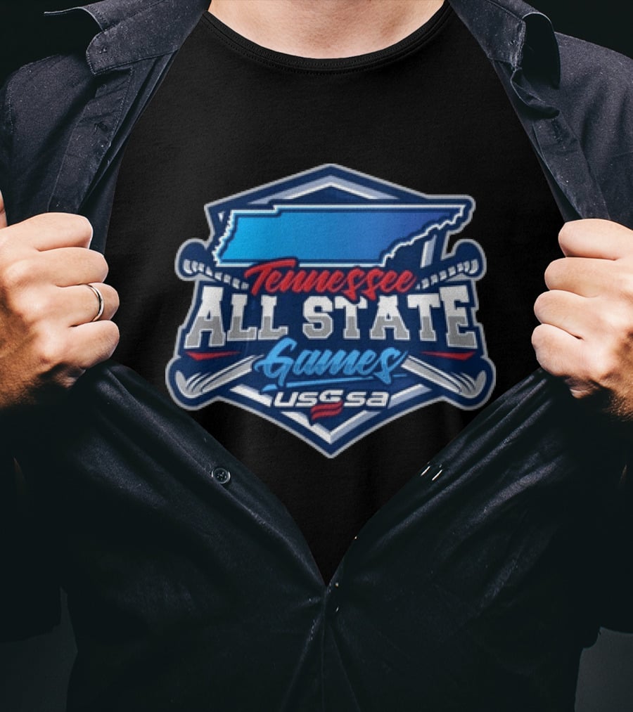 USSSA Tennessee All State Games Baseball Event T-Shirt