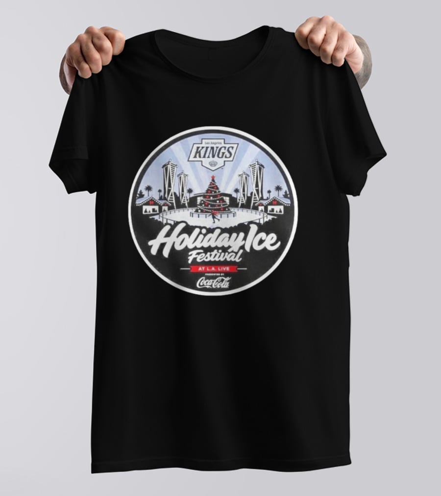 Los Angeles Kings Holiday Ice Festival At LA Live Presented By Coca Cola T-Shirt