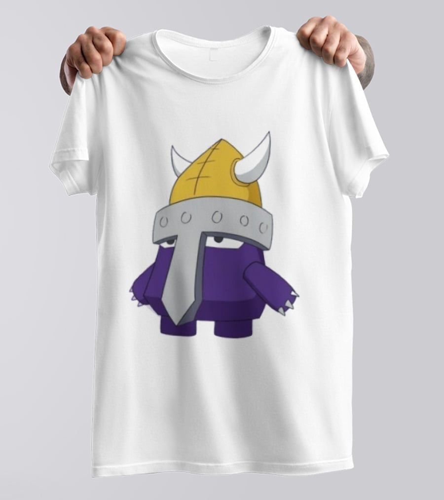Minnesota Vikings Pokemon Mashup Viking Helmet T-Shirt