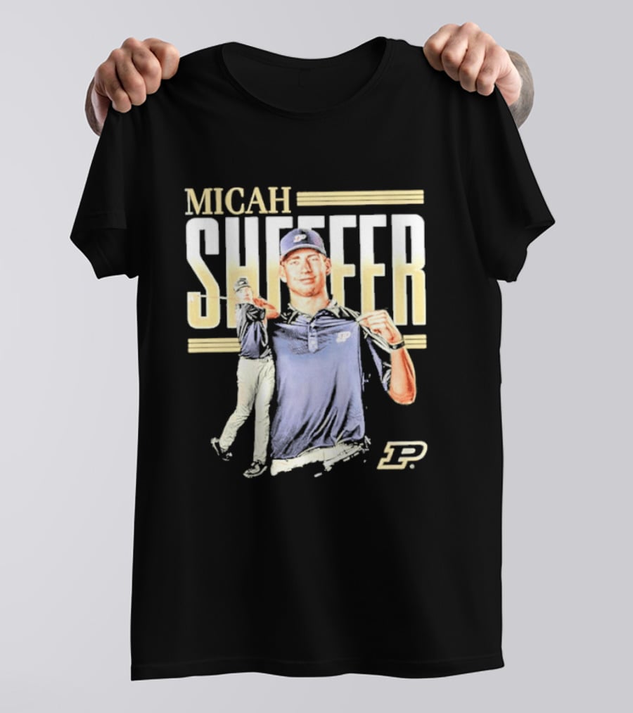Micah Sheffer Purdue Boilermakers NCAA Men's Golf T-Shirt