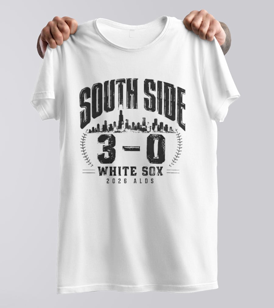 Chicago White Sox South Side Skyline 3 0 2026 ALDS T-Shirt