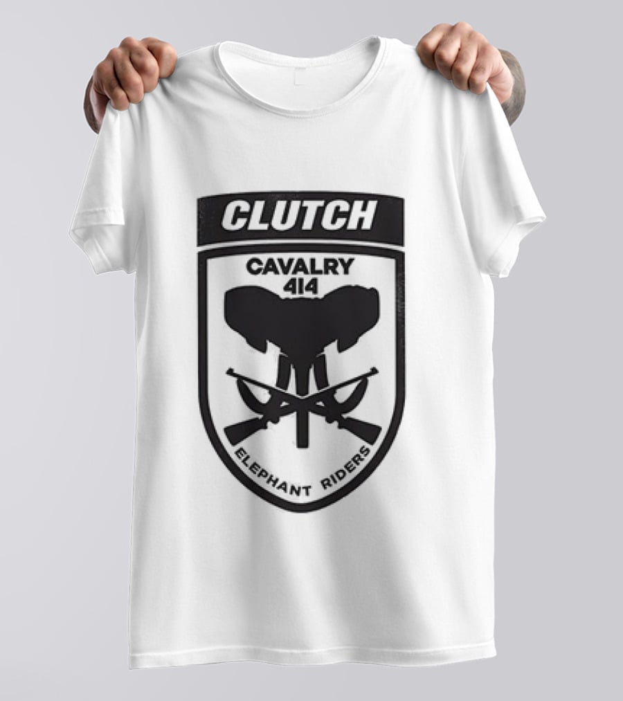 Clutch Cavalry 414 Elephant Riders T-Shirt