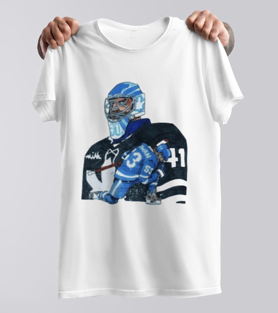 Cowan 53 Toronto Hockey Game 2 BrianBeLeafs Goalie Art 41 T-Shirt