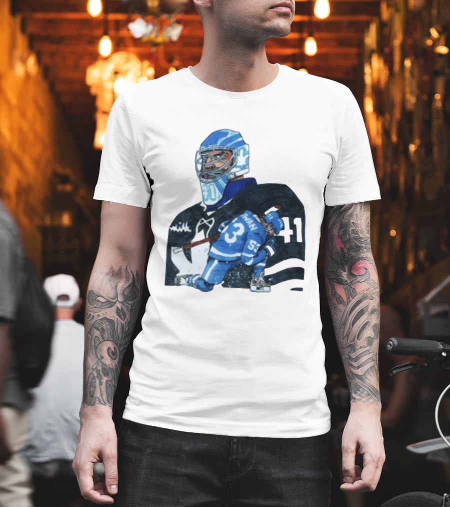 Cowan 53 Toronto Hockey Game 2 BrianBeLeafs Goalie Art 41 T-Shirt