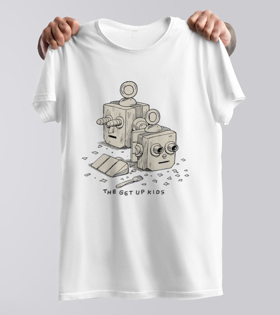The Get Up Kids Robot Emo Indie Rock Band T-Shirt