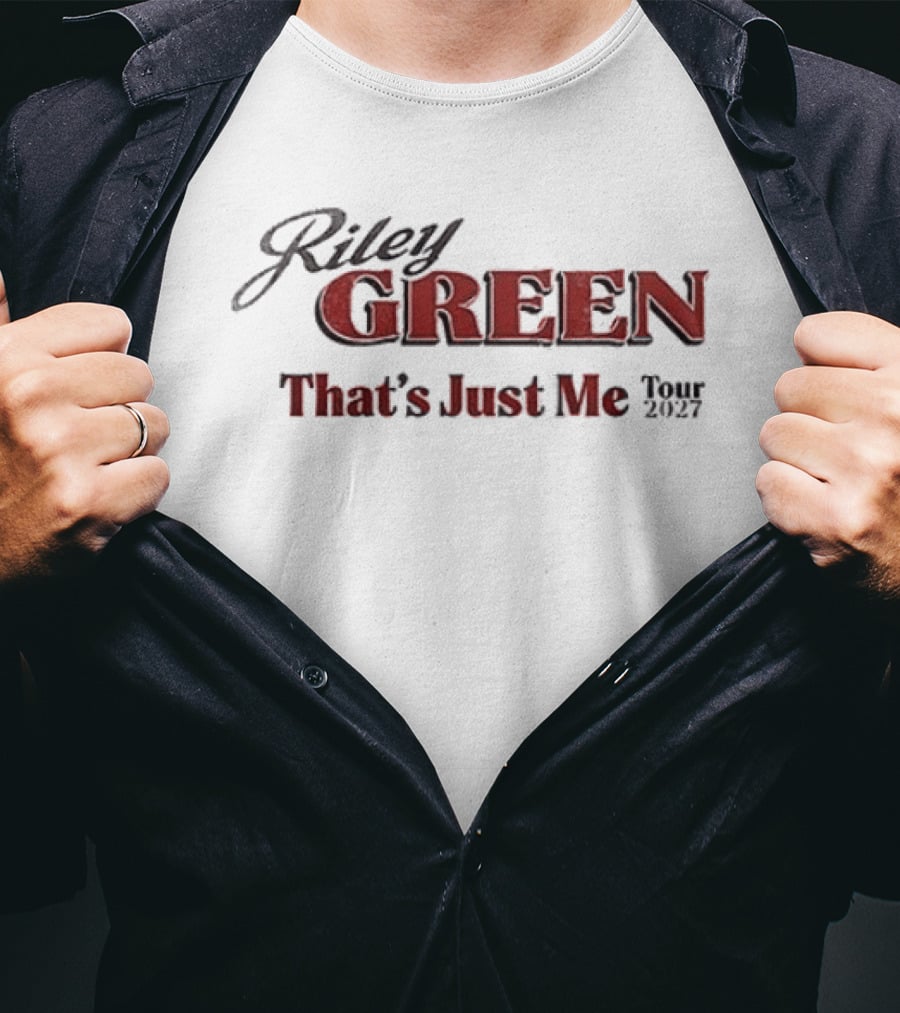 Riley Green That's Just Me Tour 2023 T-Shirt