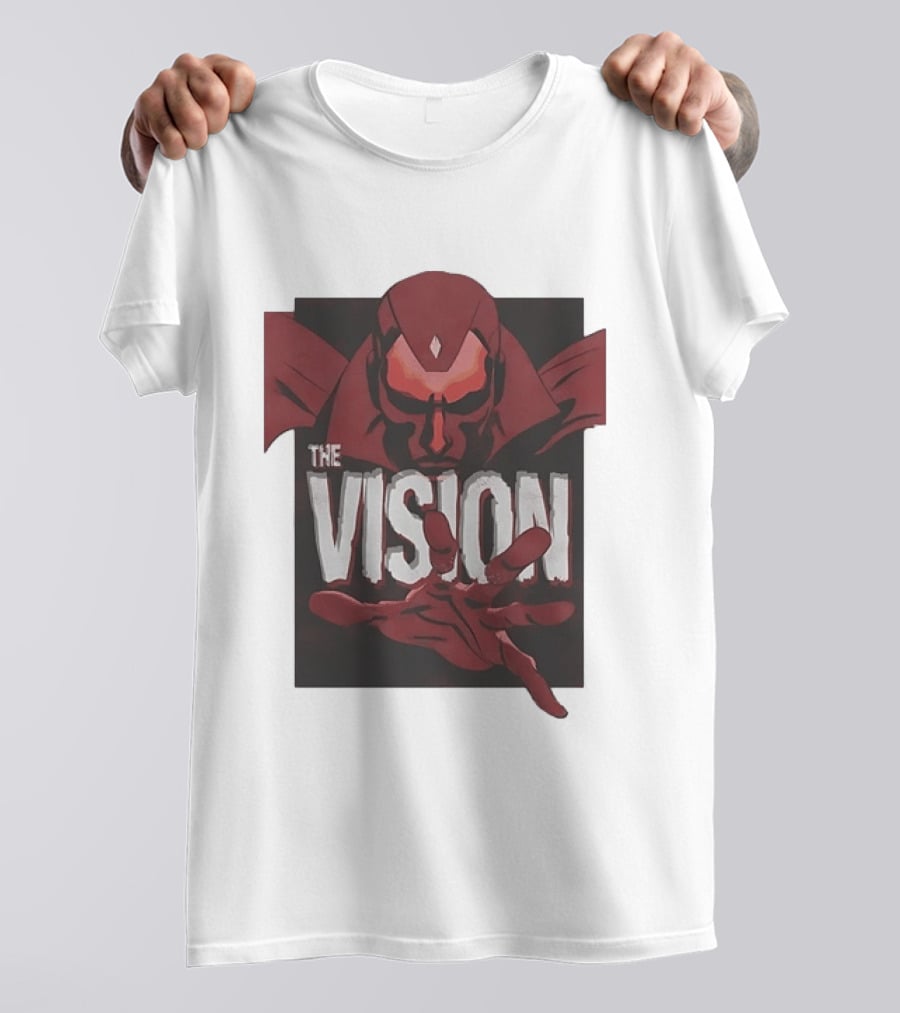The Vision Marvel Superhero Avengers Comic T-Shirt