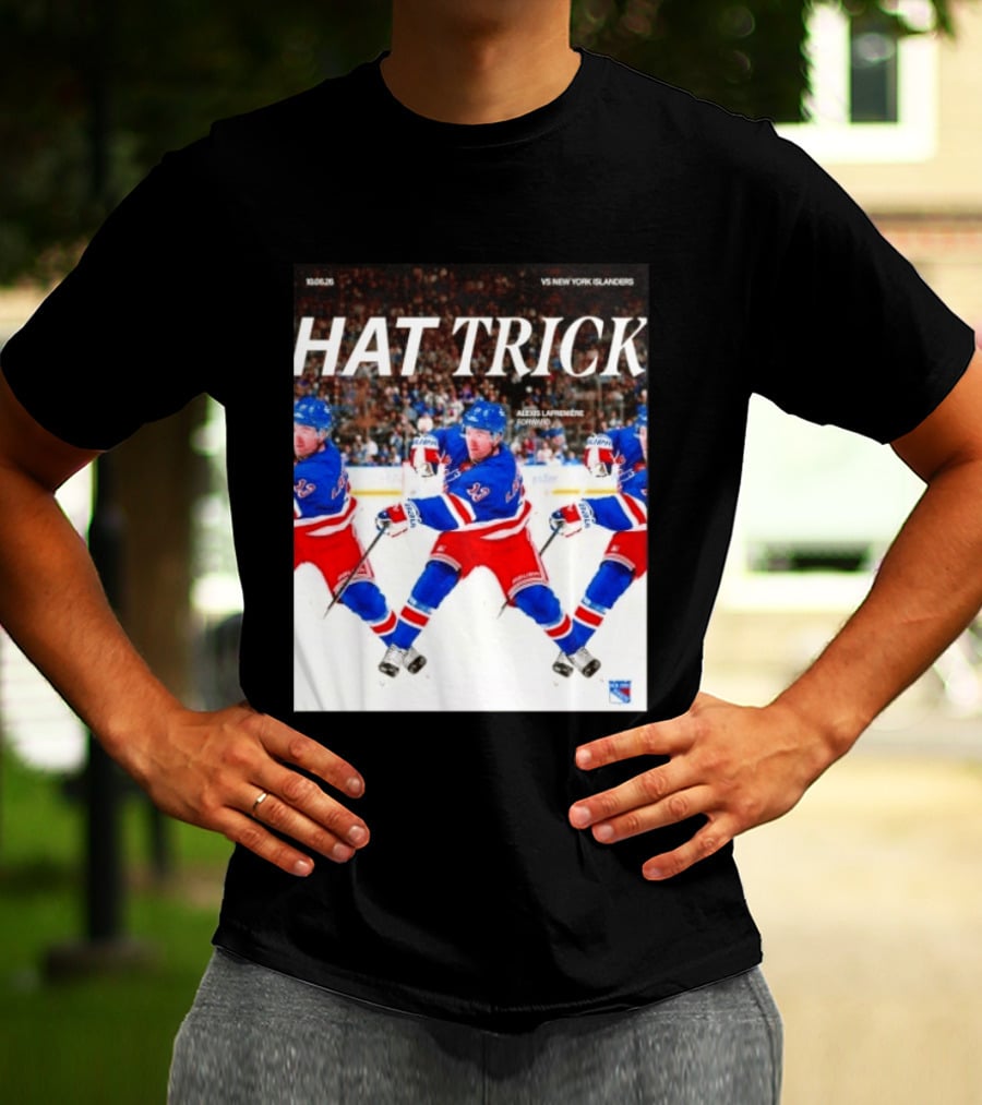 Alexis Lafrenière Hat Trick NY Rangers Vs New York Islanders 10.06.23 Forward T-Shirt