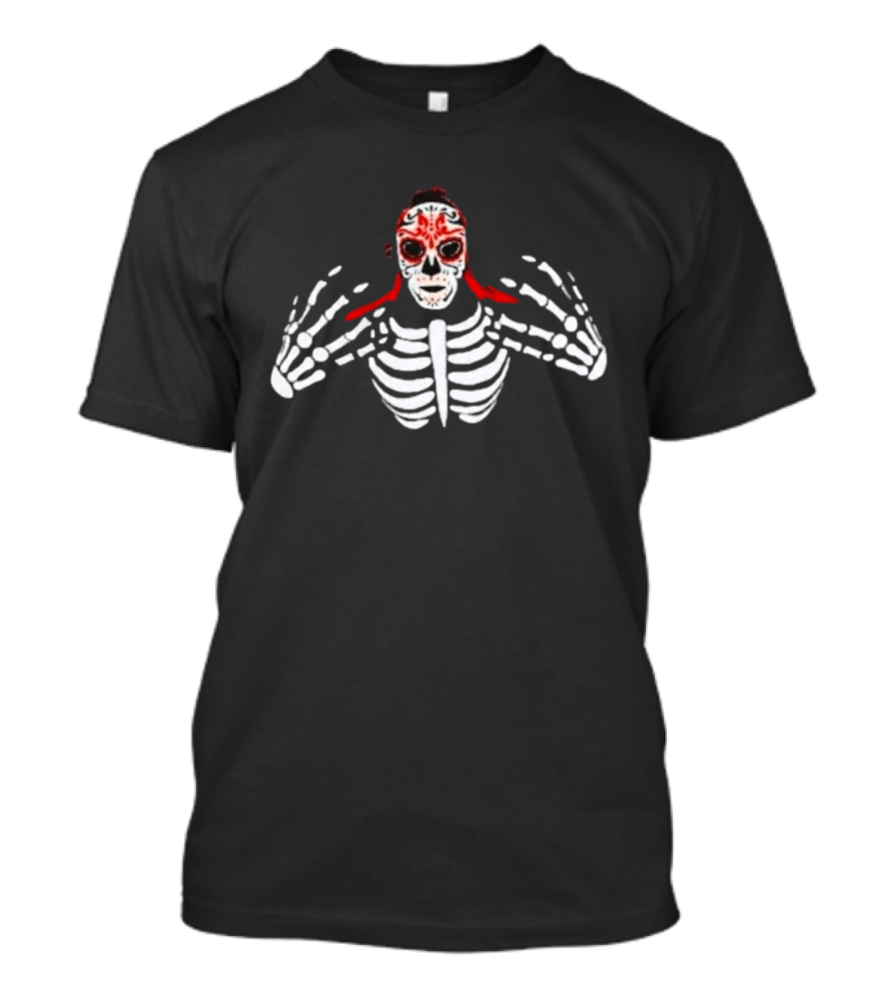 Day Of The Dead Dia De Los Muertos Skeleton Sugar Skull T-Shirt