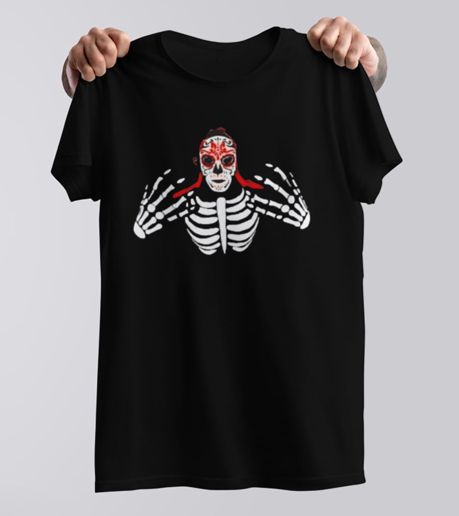 Day Of The Dead Dia De Los Muertos Skeleton Sugar Skull T-Shirt
