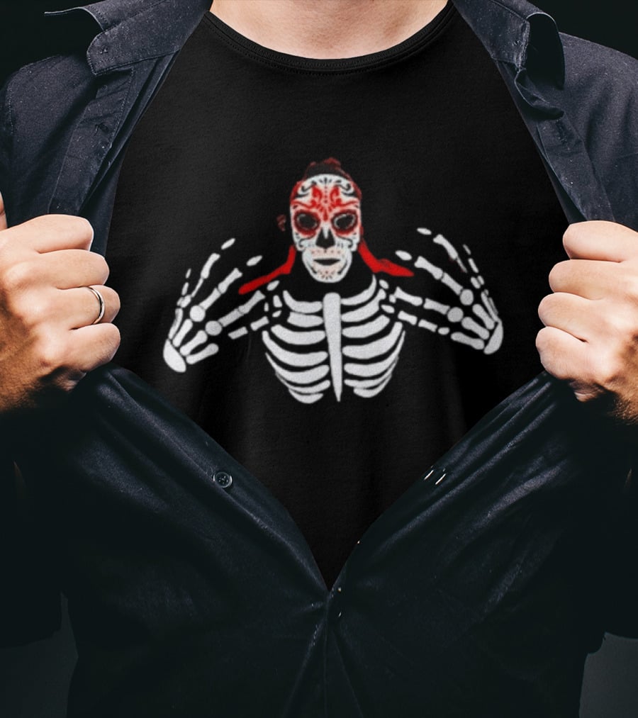 Day Of The Dead Dia De Los Muertos Skeleton Sugar Skull T-Shirt