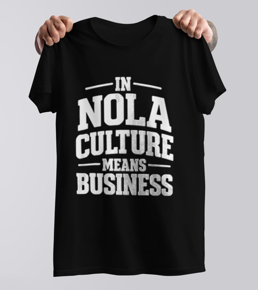 NOLA Culture Means Business Pelicans 2026 T-Shirt