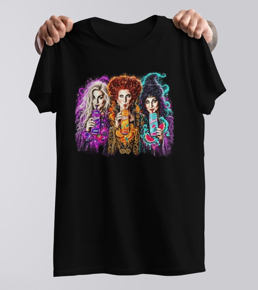Sarah Jessica Parker Bette Midler Kathy Najimy Drinking Alani Cosmic Stardust Mimosa Watermelon Wave T-Shirt