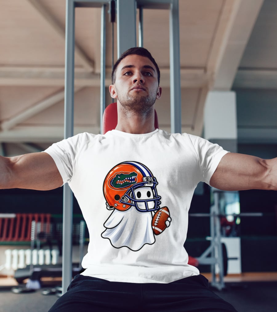 Florida Gators Football Ghost Halloween Fan Gear T-Shirt
