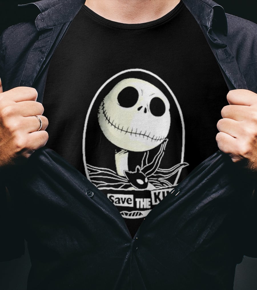 Jack Skellington God Save The King Halloween 2026 T-Shirt