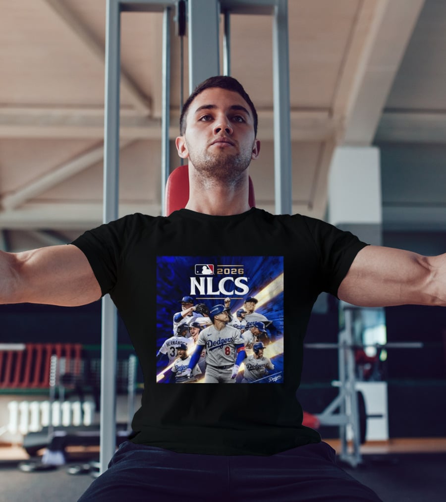 MLB Los Angeles Dodgers 2026 NLCS Bound Celebration T-Shirt