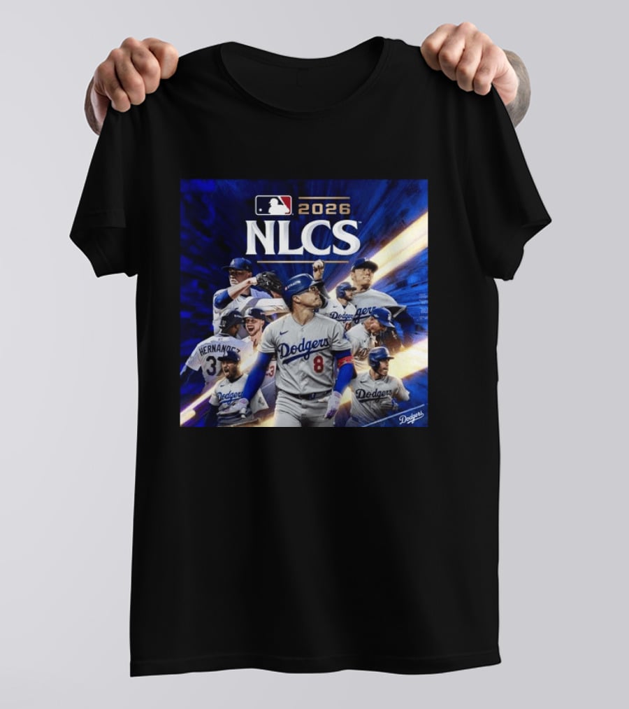 MLB Los Angeles Dodgers 2026 NLCS Bound Celebration T-Shirt