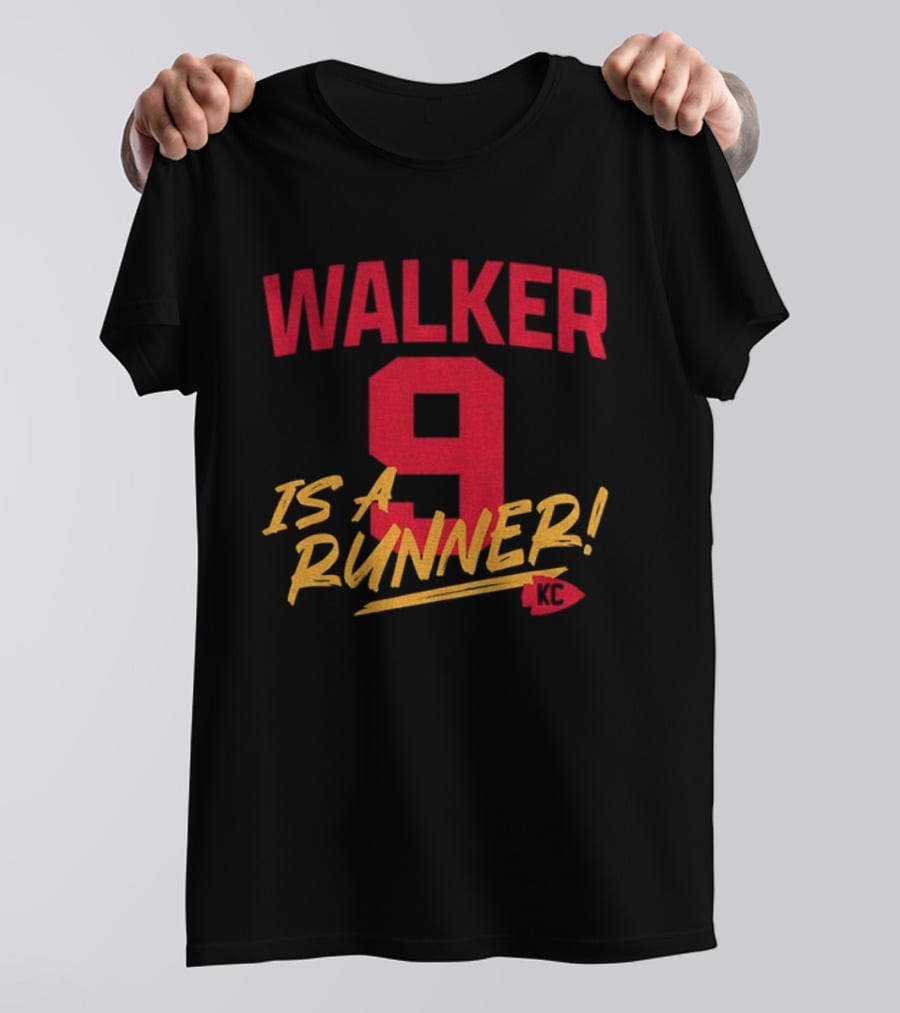 Kenneth Walker 9 KC Chiefs Walker Is A Runner T-Shirt