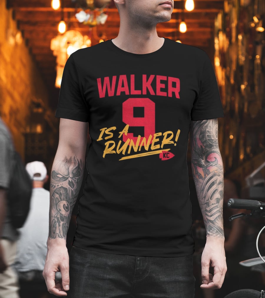 Kenneth Walker 9 KC Chiefs Walker Is A Runner T-Shirt