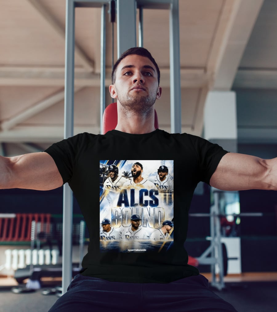 Tampa Bay Rays ALCS Bound Third Time Franchise History T-Shirt