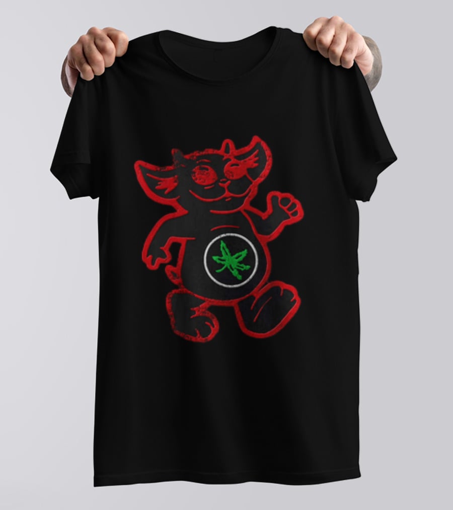 Twenty One Pilots Concert October 2026 Two Sided Alien Creature With Leaf T-Shirt