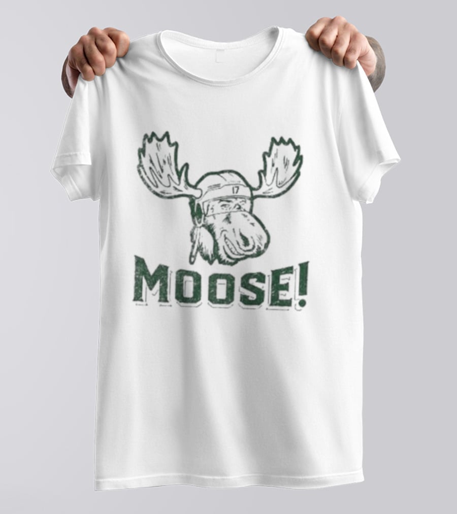 Minnesota Wild St. Paul Moose Vintage Hockey T-Shirt