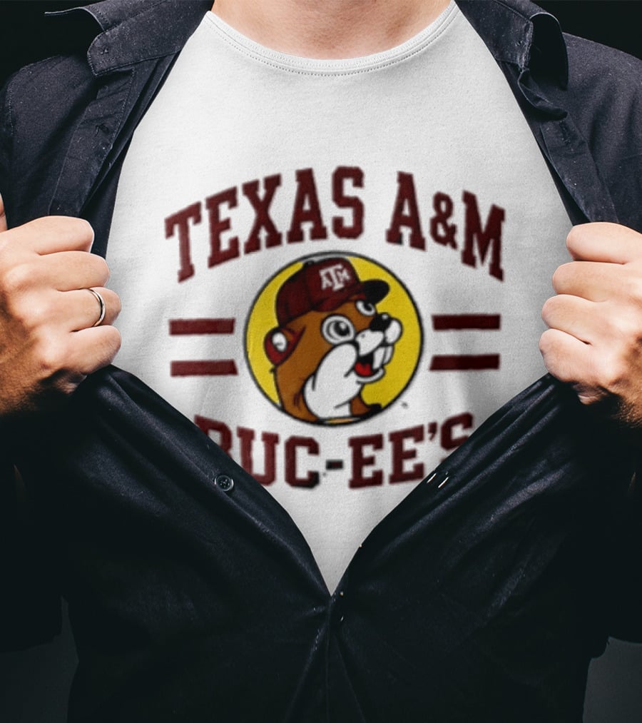 Texas A&M Buc Ee's Beaver Baseball Cap T-Shirt