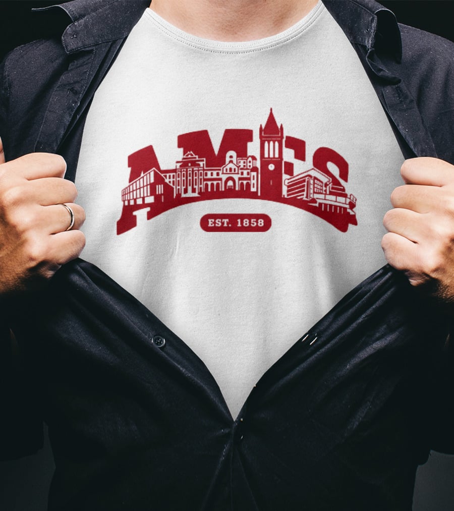 Tyrese Haliburton Ames City Est 1858 T-Shirt