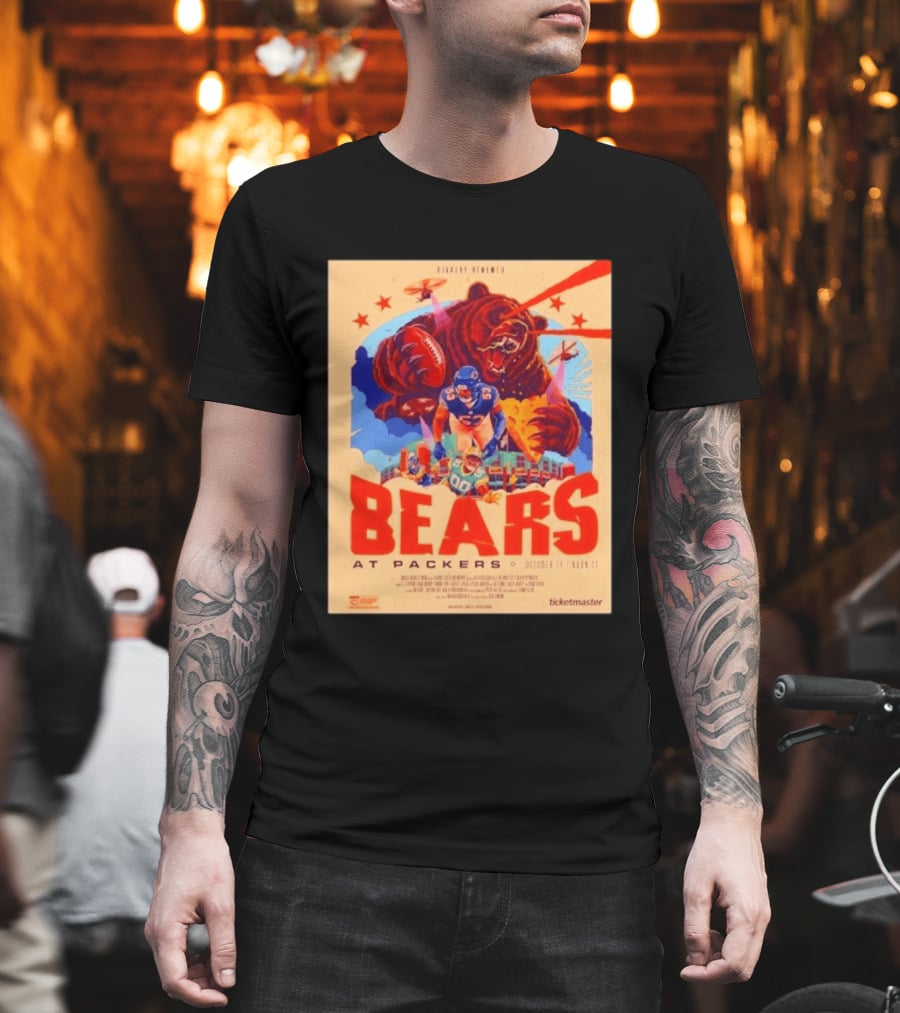 Rivalry Renewed Bears At Packers October 11 Noon CT Ticketmaster T-Shirt