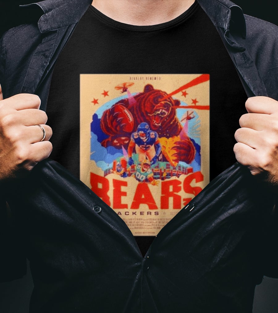 Rivalry Renewed Bears At Packers October 11 Noon CT Ticketmaster T-Shirt