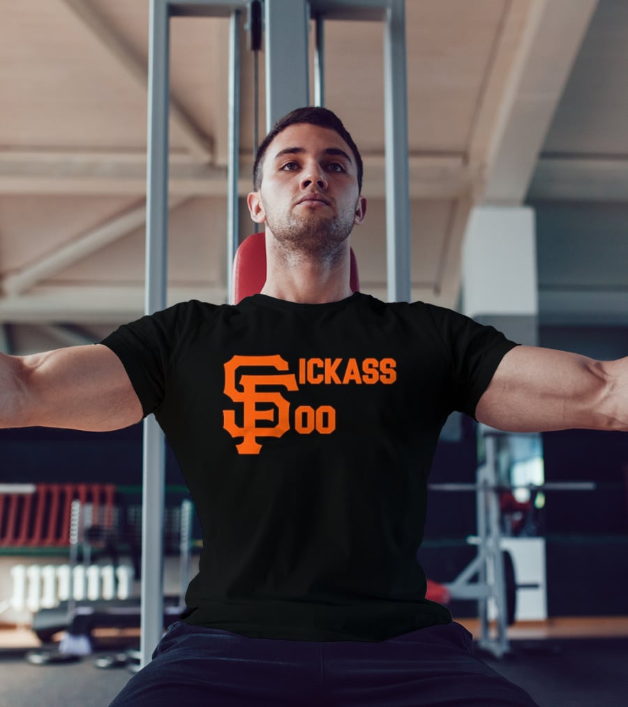 San Francisco Giants Sickass 00 MLB Baseball Team Sports Fan T-Shirt