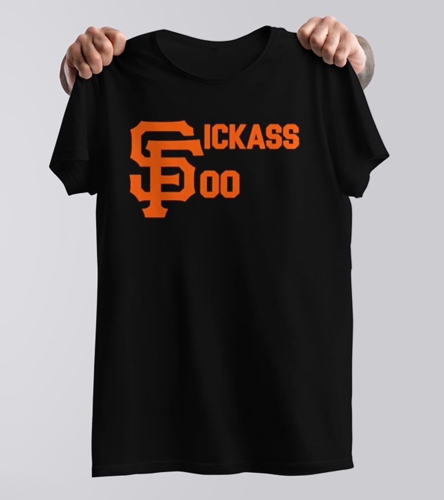 San Francisco Giants Sickass 00 MLB Baseball Team Sports Fan T-Shirt