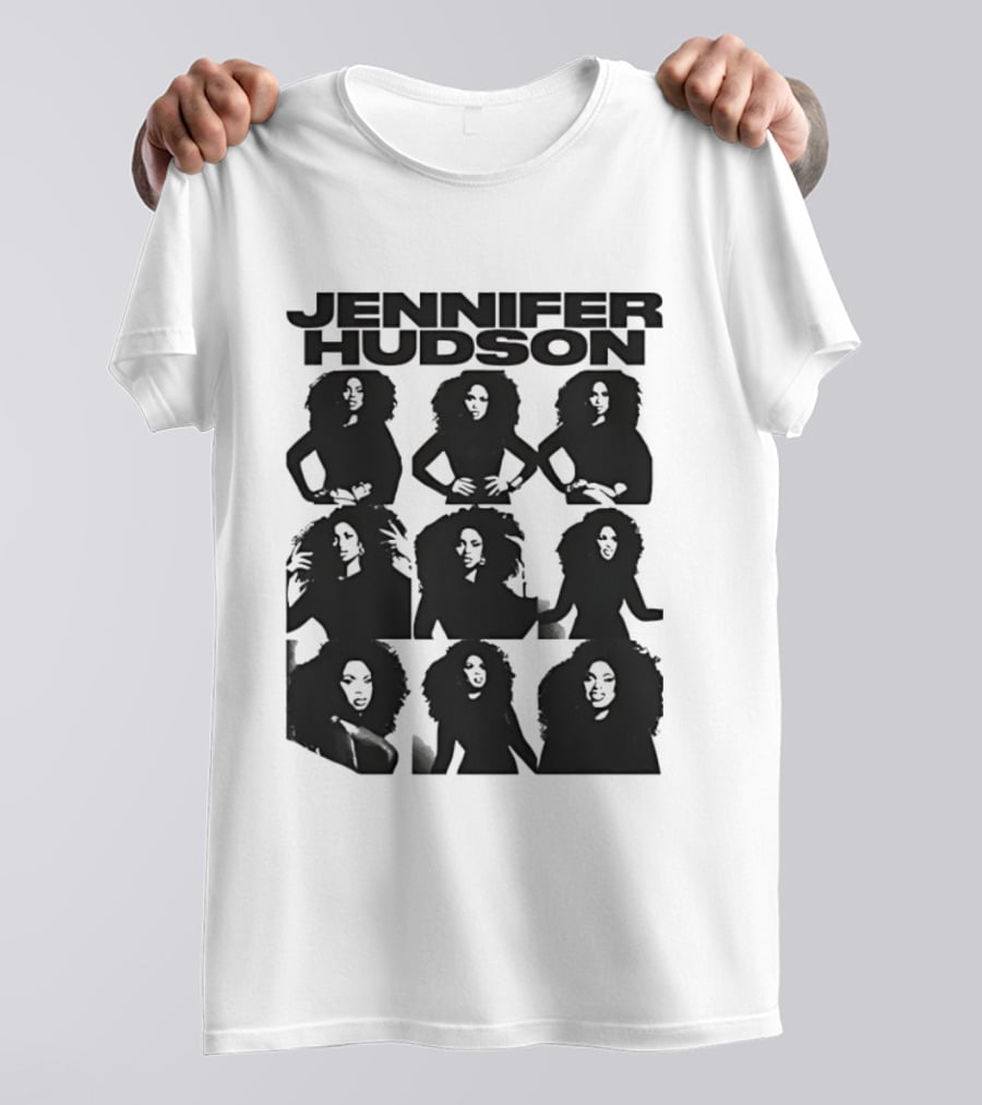 Jennifer Hudson Singer Actress Icons Collection T-Shirt